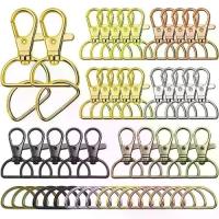 ราคา 56ชิ้นค่ะ งานฝีมือทำมือ หัวเข็มขัดโลหะ D Ring และ Slider clasp set กระเป๋าฮาร์ดแวร์ ตัวล็อคแบบหมุน ตะขอก้ามปูก้ามปู การทำเครื่องประดับ ทำเอง สายคล้องตะขอ ห่วงโซ่กุญแจ (1734641204487357541)