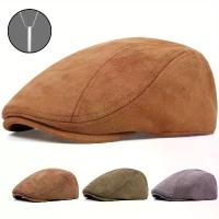 ราคา [Warm Winter Beanie] 2pcs Men's Deer Antler Beanie | One Hat and One Necklace, Windproof Warm Winter Hat, Christmas Party Accessory, New Youth Newsboy Cap หมวก เบสบอล แฟชั่น (1733111072307250768)