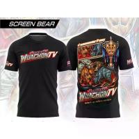 ราคา เสื้อยืดดำ WUACHON TV ลายวัวชนไทย-บราซิล พิมพ์สกรีน3D (1732433573820990990)