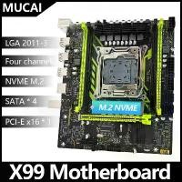 ราคา เมนบอร์ด MUCAI X99 P4, รองรับ LGA 2011-3, โปรเซสเซอร์ Intel Xeon, RAM DDR4 สี่ช่อง, NVME M.2, เข้ากันได้กับโปรเซสเซอร์ Intel x86 อื่น ๆ, เหมาะสำหรับเดสก์ท็อปและแล็ปท็อป (1732554465467991922)