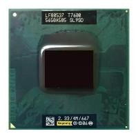 ราคา Intel Core 2 Duo T7600 SL9SD 2.3 GHz สองคอร์สองเธรด โปรเซสเซอร์ซีพียู ขนาด 4MB กำลังไฟ 34W ซ็อกเก็ต M / mPGA478MT (1734622608766830538)