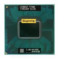 ราคา Intel Core 2 Duo T7300 ความเร็ว 2.0 GHz ขนาด 4MB รองรับคู่ (Dual) สำหรับโน้ตบุ๊ก/แล็ปท็อป ซ็อกเก็ต CPU แบบพิน PGA 478 (1734622595966076874)