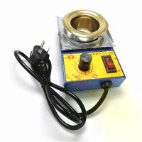 ราคา ใช้สำหรับหลอมละลายตะกั่ว ดีบุก และโลหะต่างๆ 150W Lead-free Solder Pot Soldering Desoldering Bath Titanium Plate 150V Tin stove (1730646280347813988)