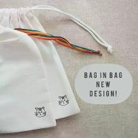 ราคา ขายดีประจำเดือนนี้ ปรับสินค้าใหม่! กระเป๋าผ้าดิบอย่างดี มะม่วง Bag in Bag (1733667040624608316)