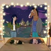 ราคา [ส่งจากไทย จัดส่งเร็ว] ชุดผ้าพื้นหลังการ์ตูนผู้ชาย, Pojeckma, เหมาะสำหรับหอพัก, บ้านเช่า, หัวเตียง, ผนังแขวน, ตกแต่ง, พรมจัด (1731484742361975622)