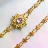 ราคา [COD] [Tiktok]สร้อย สังวาลย์ Vintage Jewelry สังวาลย์ ชุดไทย ประดับ เพชรพลอย (1734487062267790849)