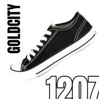 ราคา รองเท้าผ้าใบโกซิตี้ GOLDCITY โทนสีเข้มเบสิค รุ่น 1207 ไซส์ 37-47 สินค้ายอดนิยม โปรดี สิ้นปี วิ่ง เพื่อ สุขภาพ โปรแรง สุด วันนี้ นักเรียน ราคา ถูก ใส่ ไปเรียน ผ้าใบ ขาว ล้วน ใส่กับ ชุดไทย (173407169788