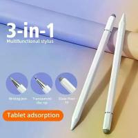 ราคา 3 in 1 Magnetic Stylus Pen Compatible with Samsung Galaxy Tab A9, A9+, S9 Fe, A8, A7, S7 Fe, S8+, S9fe Plus, S6 Lite 10.4, S9 Ultra 14.6, Drawing, Aluminum Material, Metal Tablet (1734115102895474110)