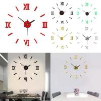 ราคา นาฬิกา DIY เรืองแสง ติดผนัง อะคริลิค ไม่ต้องเจาะ เงียบสงบ สติกเกอร์ติดผนัง (1733523600770106699)