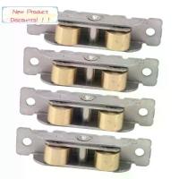 ราคา Hardware Tool Shop 4 ชิ้น ติดตั้งง่าย นержักรส ลูกกลิ้งหน้าต่าง ล้อทองแดง งานหนัก ชุดประกอบลูกกลิ้งเลื่อน พร้อมสกรู ชุดประกอบลูกกลิ้งประตูเลื่อน ประตูกระจก (1734567561688025002)