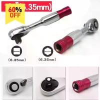 ราคา Hardware Tool Shop มืออาชีพอย่างมืออาชีพ CR-V ประแจวงล้อแรงบิด 85มม./100มม. แบบ2-in-1 ประแจเลื่อนสำหรับเด็ก ฟัน72ซี่ ประแจกระบอก1/4นิ้ว ยานพาหนะจักรยานจักรยาน (1734778521740216234)
