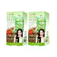 ราคา (เซต2กล่อง/8ซอง) Smooto Aloe E สมูทโตะ อโล เจลว่านหางจระเข้ เข้มข้น อโล-อี สเนล ไบรท์ เจล 50กรัม (1731492766657709999)