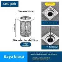 ราคา Concrete Floor Drain Filter, Stainless Steel Material, Deodorization, Terrace Floor Drain, Floor Drain Cover, Suitable for Washing Basin, Water Plug Filter Bathroom Drain Home Heater (1733645693869131