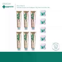 ราคา Pack of 6 Pcs/Dentiste Premium Care Toothpaste 100 G. + Free Floss - Dentiste Premium Formula Toothpaste, Squeeze Tube Type, 100 Grams, Quantity of 6 Tubes, Free Dental Floss 15 (1734655392975586838)