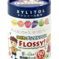 ราคา นำเข้าจากญี่ปุ่นแท้//ไหมขัดฟันสำหรับเด็ก มีกลิ่นผลไม้หอมๆ UFC Supply Children's Dental Floss Flossy, Pack of 60 (1733584655884125649)