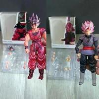 ราคา Dragon Ball Z Son Goku Kaioken Black Walnut Action Figure Anime S.H.Figuarts SHF Model Collectible Toy Gift (1734497409412334868)