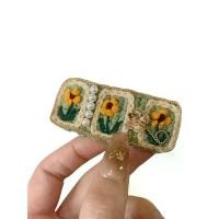ราคา 2025 Ready Stock Sweet Autumn Winter Side Clip Crochet Knitted Yarn Sunflower Hair Clip Butterfly Flower Hair Accessory Hairpin Bobby Pin Design Sense New Style Advanced Men (1733616849075930578)