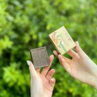 ราคา สบู่สครับผิวกาย ใช้ผงขัดผิวธรรมชาติ จากกาแฟ ขมิ้น ทานาคา (1734206911005361557)