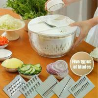 ราคา ตะกร้าล้างผักอเนกประสงค์ แบบพกพา พลาสติก 3-in-1 พร้อมที่คีบ/ที่ปอก/ที่ขูดแคร่ เหมาะสำหรับทำน้ำผลไม้และล้างผัก (1734494750354605800)