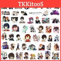 ราคา 50pcs Bungo Stray Dogs Stickers Reusable Decor For Laptop Trolley Case Graffiti (1734973148179563672)
