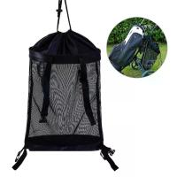 ราคา Trolley Net Bag Universal Golf Push Cart Mesh Bag Push Cart Organizer Golf Cart Back Storage Bag For Golf Gift Golf Accessories (1734215156597229042)