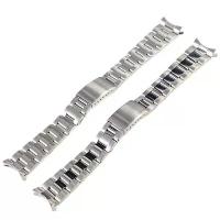 ราคา 2026 สายนาฬิกา Rolex สแตนเลส Air King Oyster Perpetual Datejust สายสแตนเลสดำน้ำ ขนาด 19 20 21 (1734250365758833806)