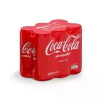 ราคา สินค้าแนะนำ COD Coca Cola โค้ก น้ำอัดลม รสชาติออริจินัล ขนาด 325 มล. x 6 กระป๋อง (1732870946739685207)