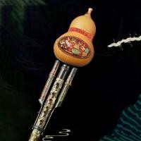 ราคา ง่ายต่อการเล่น ไม้ไผ่สีดำ Cucurbit Hulusi FLUTE เสียงคู่ C/ คีย์ ขลุ่ยน้ำเต้า ความเสถียรของน้ำเสียง เครื่องดนตรีชนเผ่า มะระไม้ไผ่ flauta เริ่มต้นเริ่มต้นใหม่ (1733504318255171299)