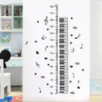 ราคา Musical note piano key ins-style children's room self-adhesive extended height measurement wall sticker wholesale self-adhesive (1734520572921283597)