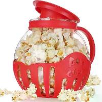 ราคา Applicable to LMETJMA 2.25QT Microwave Glass Popcorn Popper with Silicone Lid Microwave Popcorn Popper with Temperature Safe Glass JT1 (1734710123642455632)