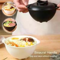 ราคา 1 Pcs Plastic Instant Noodle Bowl With Lid Double Ear Instant Noodle Bowl Microwave Heated B0Z7 (1734516831805802071)