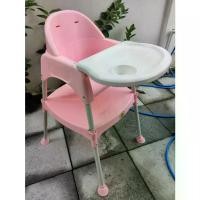 ราคา เก้าอี้ทานข้าวเด็ก โต๊ะกินข้าว โต๊ะทานข้าวเด็ก มือสอง ปรับยกลงเป็นโต๊ะทำการบ้านได้ (1734037562480887004)