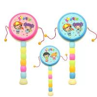 ราคา 19cm Hand-Cranked Rattle Drum Plastic Loud Sound Peaceful Auspicious Drum ป๋องแป๋งของเล่นของม้าทรง (1733062764677138285)