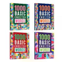ราคา [COD] 4 หนังสือ 1000 Basic English Words Level 1-4 English Learning Educational Book Essential Words Vocabulary Sight Words Workbook for Grades 3-6 Reading prehension Writing Te (1732009150315661589)