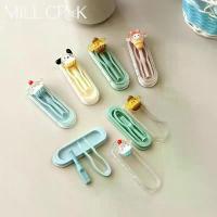 ราคา MIllcreek Contact Lens Case Cute Fruit Cartoon Flash Three-Dimensional Decorative Contact Lens Case Travel Contact Lens Case Box contact case Contact lens companion cactus pineapple (17319250256965491