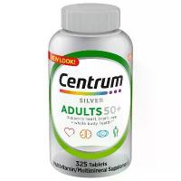 ราคา Centrum Silver Adult 50 Multivitamin Mineral 325 Tablets สหรัฐ วัยกลางคน วิตามิน เม็ดเศษไม้ ผู้ใหญ่ (1734854853646058744)