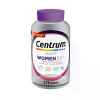 ราคา Centrum Silver Women Multivitamin 275 Tablet Age 50+ ผู้หญิง วิตามิน อาหารเสริมหลายชั้น 275 เม็ด (1734854966672524536)