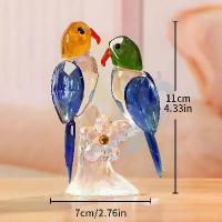 ราคา Crystal Magpie Modern Minimalist Style Housewarming Living Room Decoration Office Ornament Wedding Gift Crystal Craft (1734559395783935746)