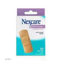 ราคา Nexcare Sheer Bandage 10 pcs. - เน็กซ์แคร์ พลาสเตอร์พลาสติกสีเนื้อ 10 ชิ้น (1กล่อง) (1732951387058635883)