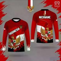 ราคา T-shirt, Garuda Indonesia 17s Jersey, Long Sleeve, With National and Birthday Themes, Indonesian Sport Clothing (1733404103149324155)