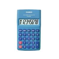 ราคา Casio Calculator เครื่องคิดเลข คาสิโอ รุ่น HL-815L-BU แบบพกพา 8 หลัก สีฟ้า (1730844361485290121)