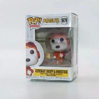 ราคา Funko POP Original Peanuts Anime Figure Joe Cool Astronaut Snoopy Action Figure Toys for Boys Girls Gift Collectible Model (1734540792363452174)