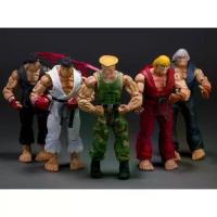 ราคา Street Fighter CHUN LI RYU Ken Guile Akuma Articulated PVC Action Figure Collectible Model Toys (1734576007756089102)