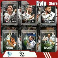 ราคา Collectible cards of famous football players Cristiano Ronaldo, Gareth Bale, Karim Benzema. Collectible gift cards. High quality hard card box. (1734955658566207052)