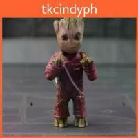 ราคา Guardians Collectible Of The Galaxy Baby Groot PVC Key Chain With Finger Middle Design (1734737484765890095)