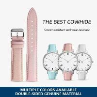 ราคา สายนาฬิกาแฟชั่นแบบปลดเร็ว สำหรับ Casio Citizen Fossil DW ขนาด 12mm 14mm 16mm 18mm สำหรับผู้หญิง สีน้ำเงิน ชมพู แดง สายนาฬิกาหนังวัวนุ่ม (1733925567554356996)