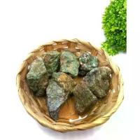 ราคา 100% Genuine Ruby Fuchsite Rough Stone / Top High Quality Ruby Fuchsite / Raw Stone Healing Chakra Meditation. (1729576902995642624)