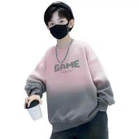 ราคา Boys' Autumn Fashion Printed Stylish Tie-Dye Crew Neck Sweatshirt for Kids and Teen Boys (1733765593605637157)