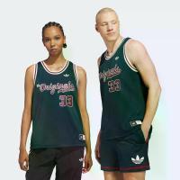 ราคา adidas บาสเกตบอล เสื้อบาสเกตบอล Unisex สีเขียว JM9954 (1731701188366665491)
