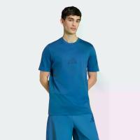 ราคา adidas ไลฟ์สไตล์ เสื้อยืด adidas Z.N.E. ผู้ชาย สีน้ำเงิน KR0204 (1734420736256214803)